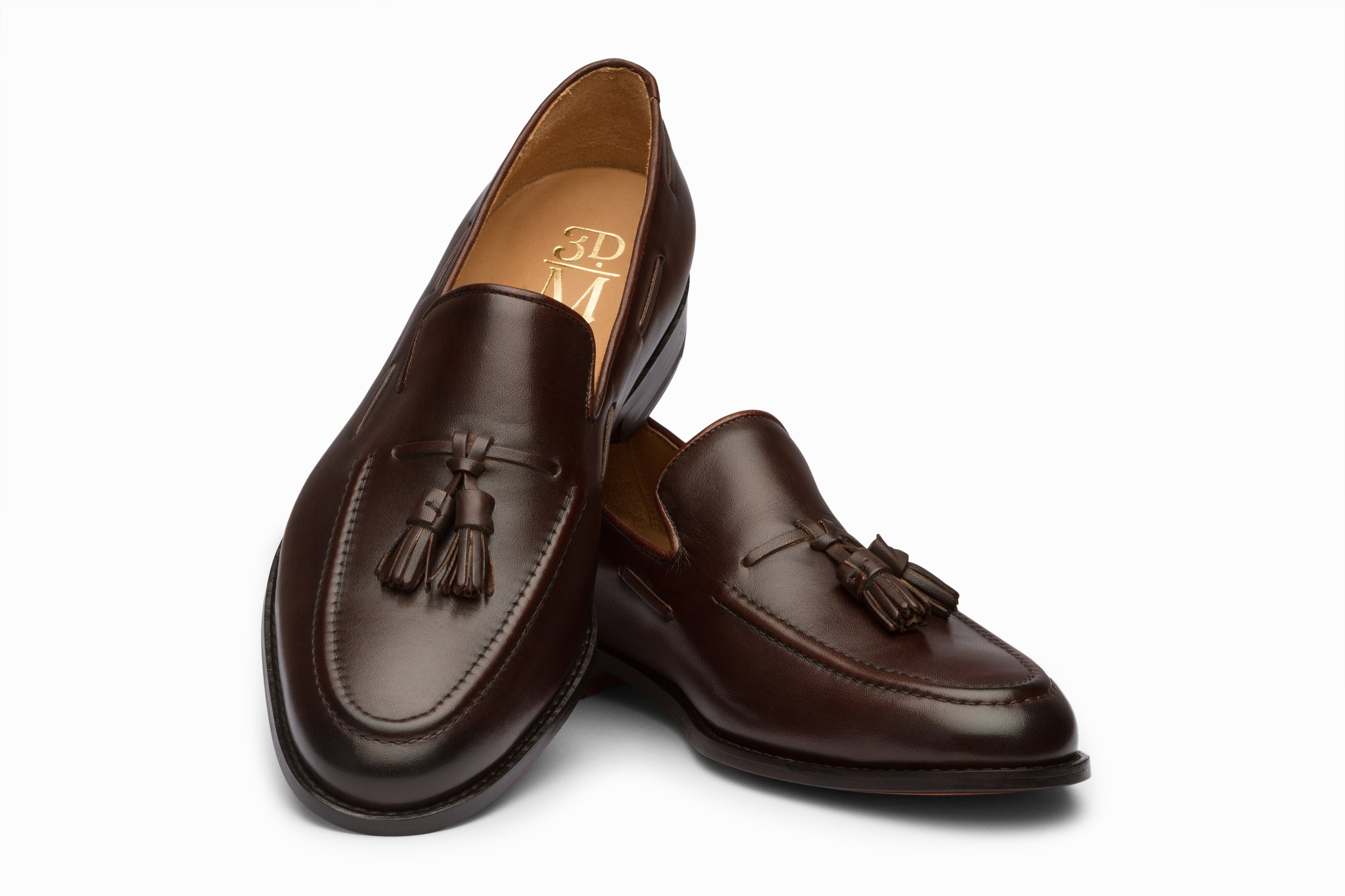 Tassel Loafers Dark Brown | Handcrafted Leather | 3DM Lifestyle display picture 1