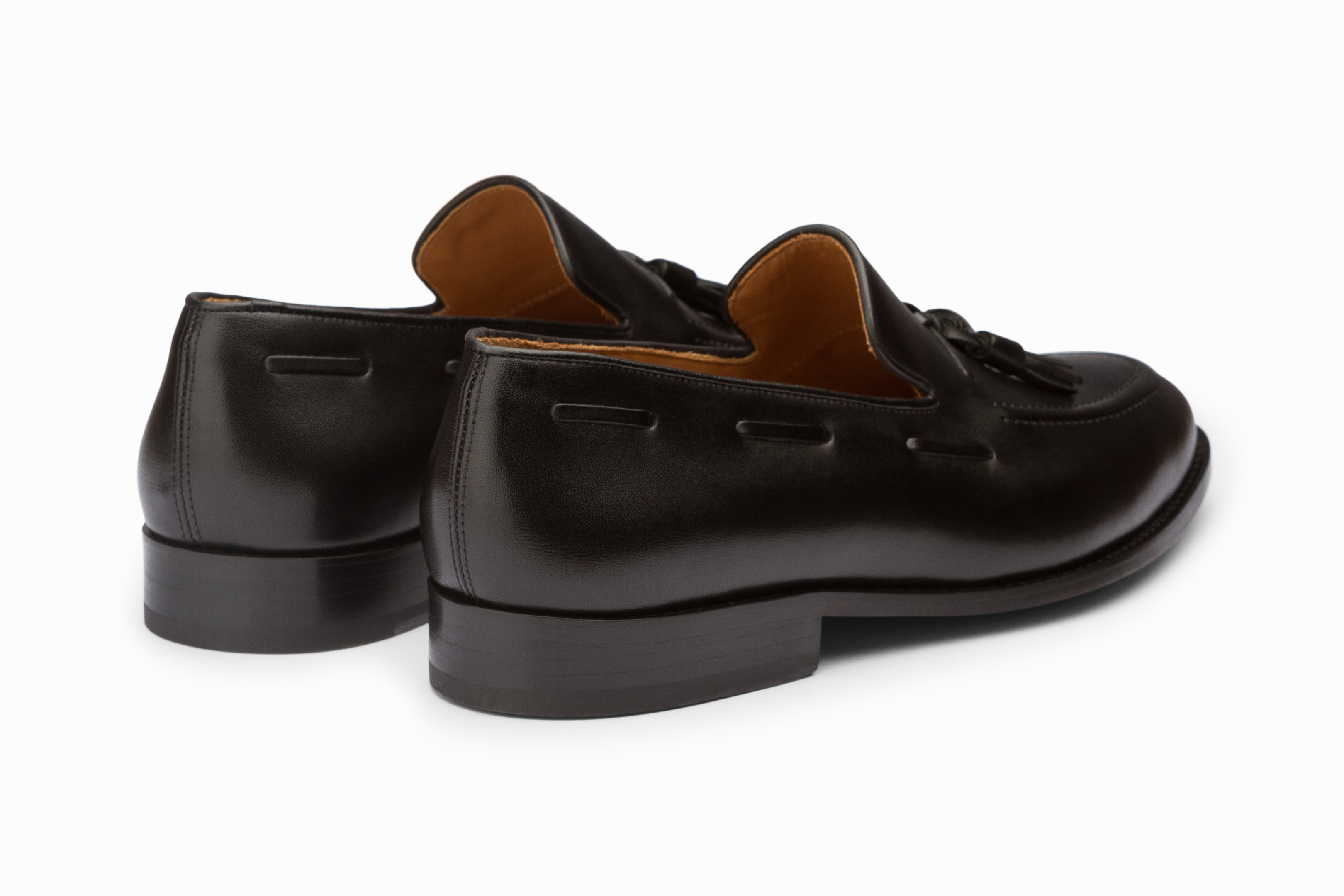 3DM Lifestyle Tassel Loafers 3DM Lifestyle Mens 8-8.5 Black Suede Tassel Loafers  main image 2