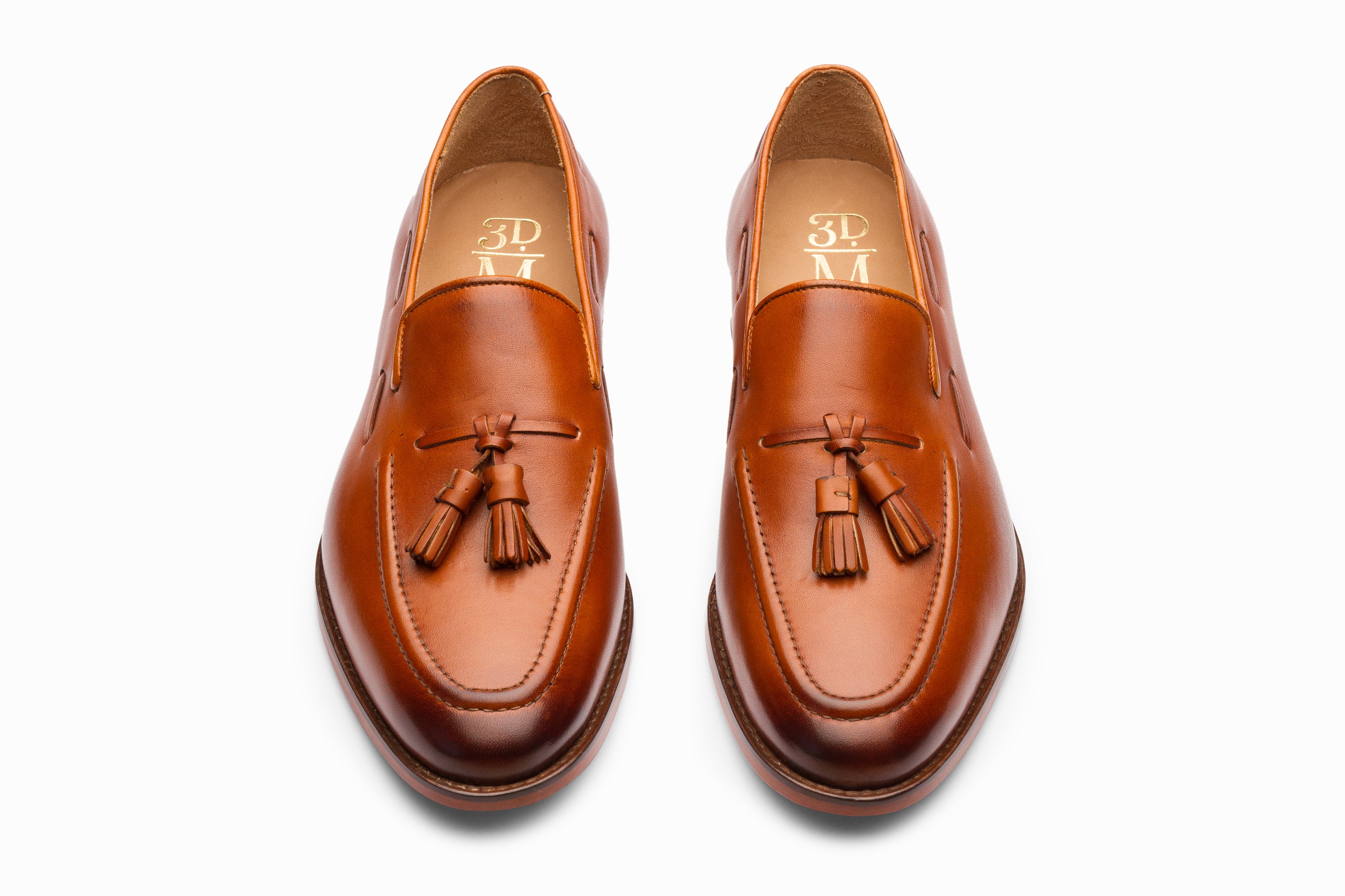 3DM Lifestyle Brown Suede Tassel Loafers Hand Built Leather Sole Size 13 - 13.5 20210618_3dm_0071rt_3240x2160_  main image 4