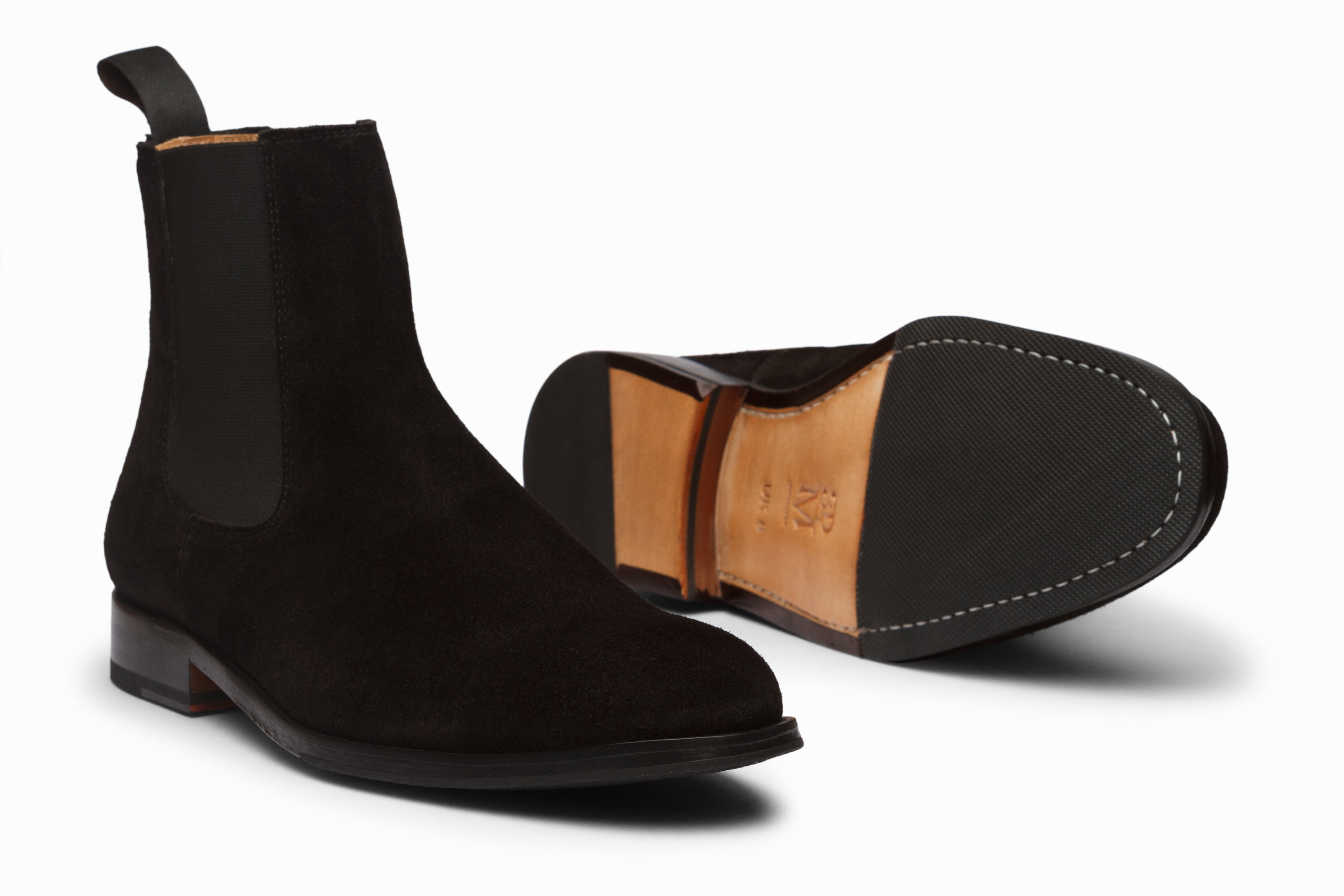 Chelsea Boot Black Suede | Men display picture 3