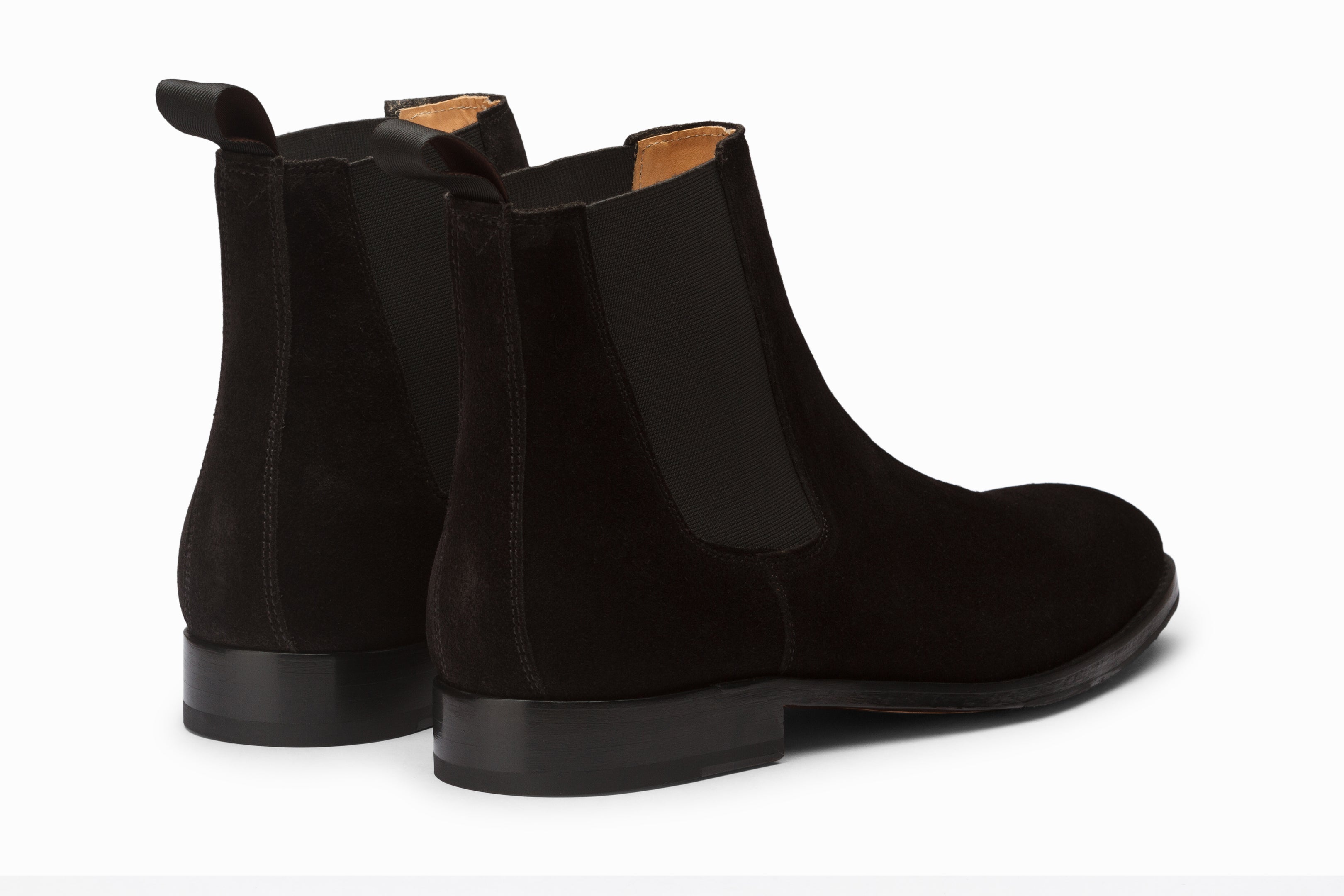 Men\'s World Of Niche Chelsea Sneaker Ankle Boots Size EU 44 US 11 Black‎ Suede Chelsea Boot | Black Suede – Oliver Cabell main image 4
