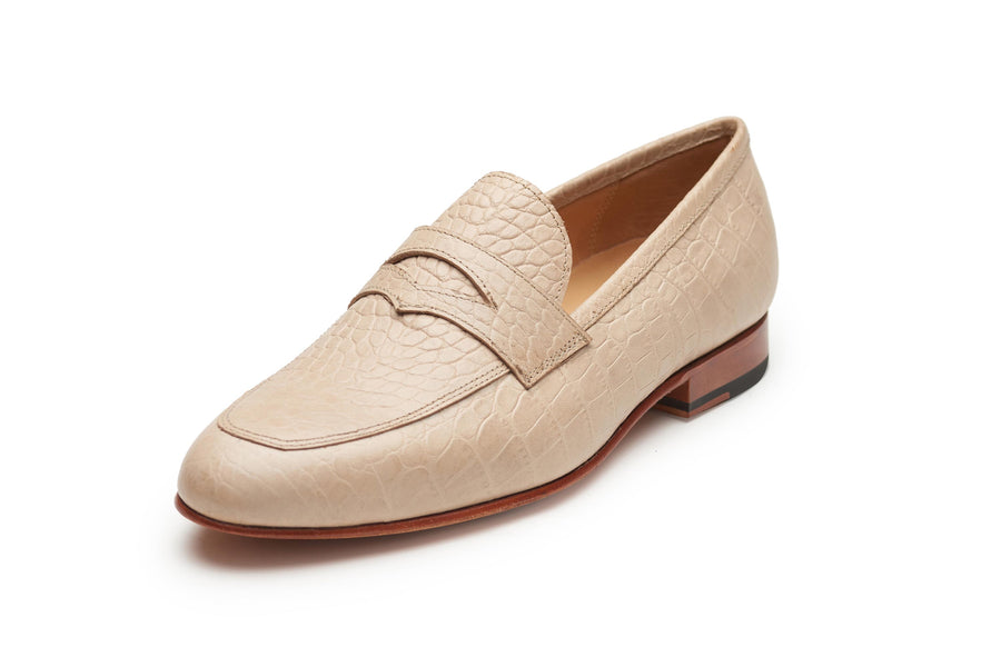 Lopez Penny Loafer - Natural (US 7, 8 & 13 Only)
